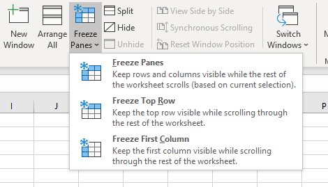 freeze multiple rows when scrolling excel for mac